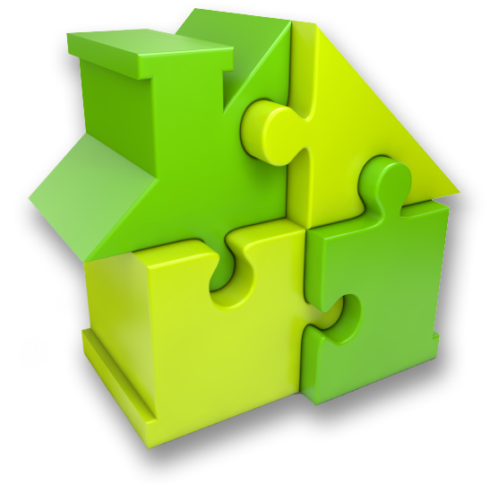 3d puzzle house